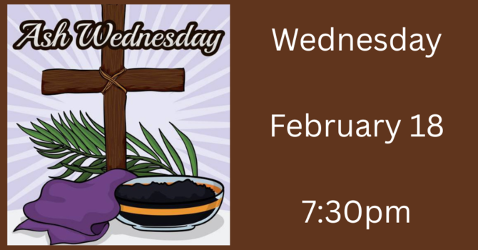 Ash Wednesday Service
