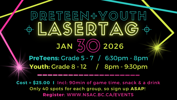 PreTeens & Youth Laser Tag!