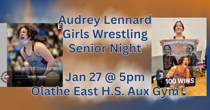 Audrey Lennard Senior Night
