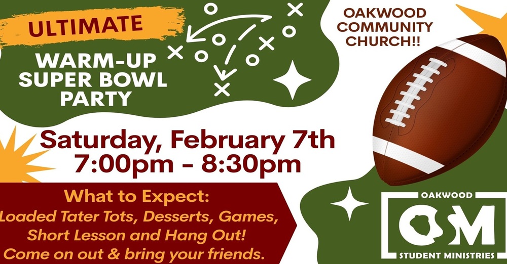 OSM Warm-Up Super Bowl Party