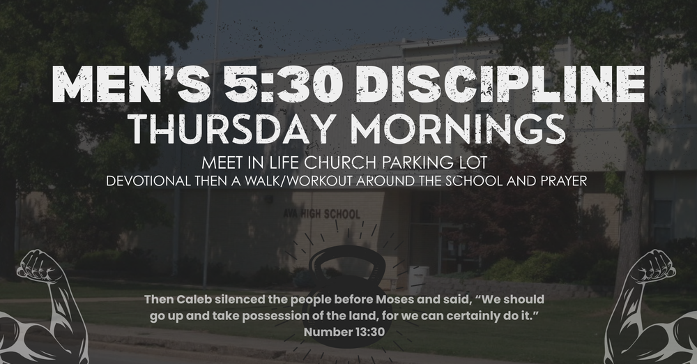 Men's 5:30 Discipline