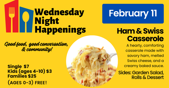 Wednesday Night Happenings