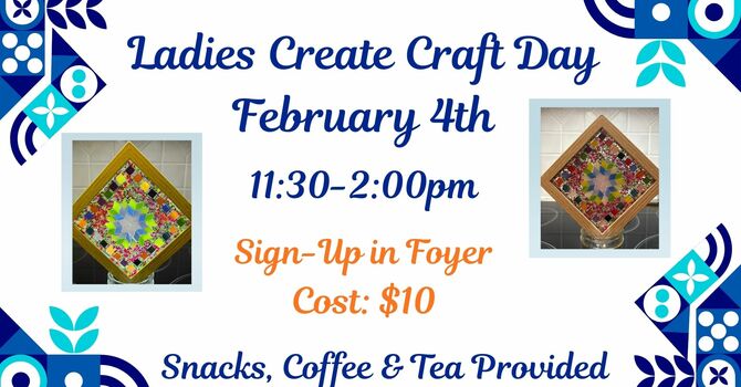 Ladies Create Craft Day