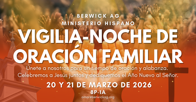 Vigilia-Noche de Oración Familiar