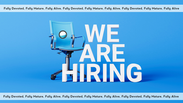 We're Hiring!