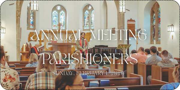 St. George's Annual Meeting of Parishioners 2026