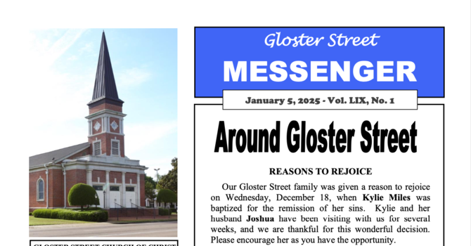 Gloster Street Messenger image