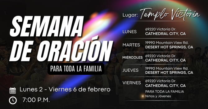 SEMANA DE ORACION