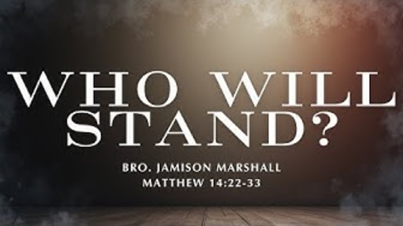 "Who Will Stand"