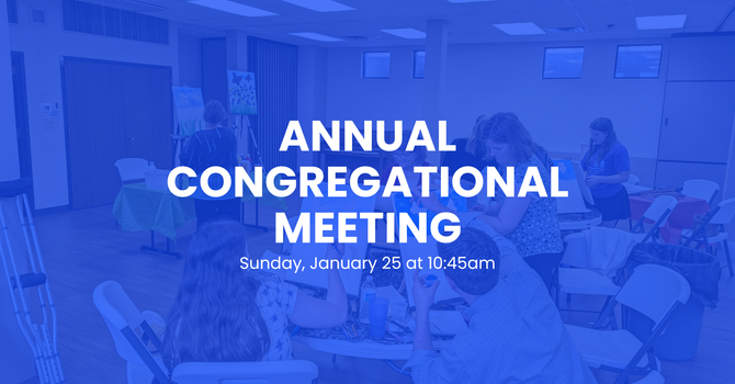 2026 Annual Congregational meeting image