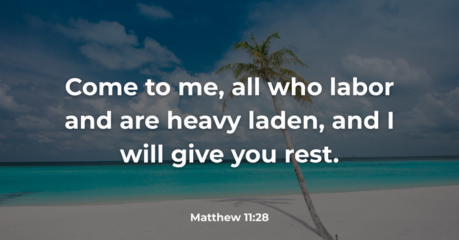Matthew 11:28 image