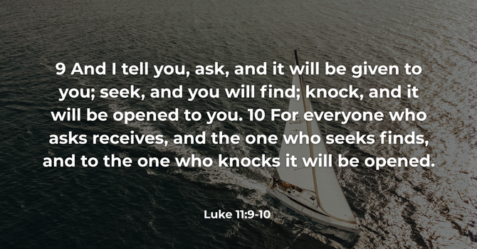 Luke 11:9-10 image