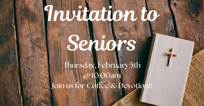 Invitation to Seniors