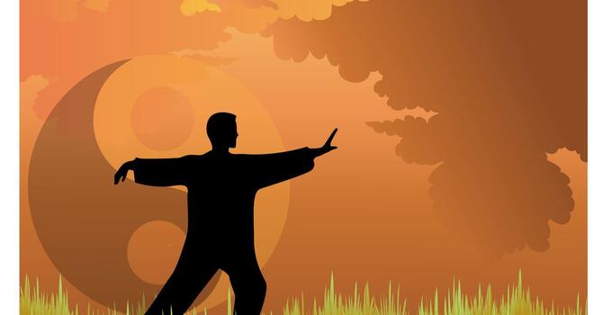 Tai-chi class