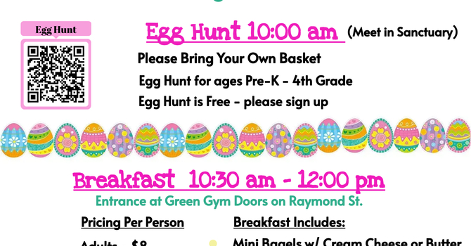 Egg Hunt/Breakfast with the Easter Bunny