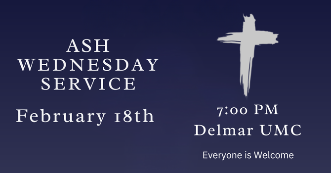 Ash Wednesday Joint Worship Service