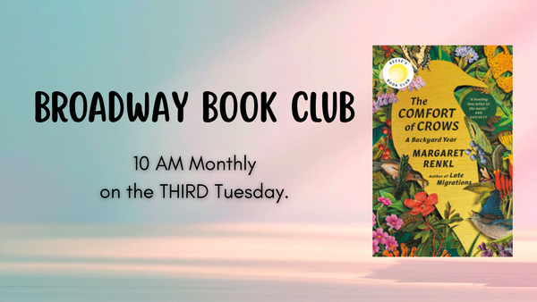 Broadway Book Club Starts New Title in February