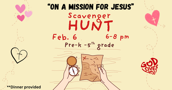 Scavenger Hunt for Pre-K - 5th Grade 