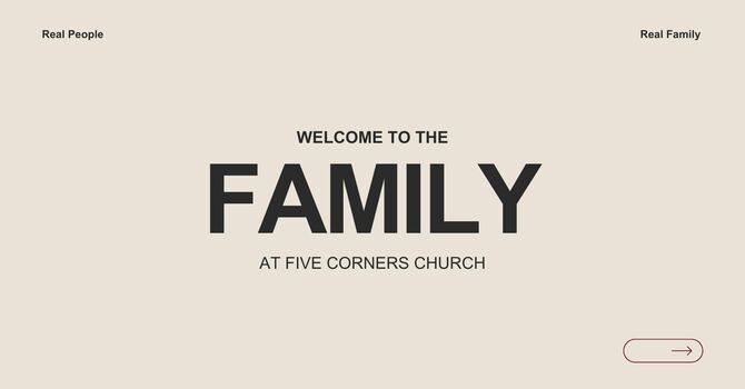 Welcome to the Family