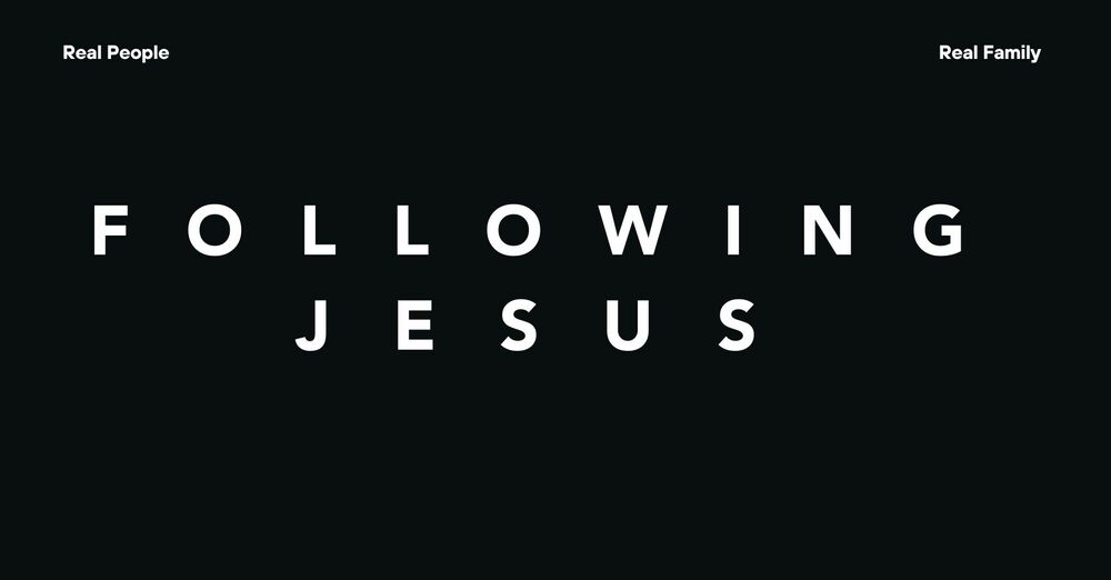 Following Jesus