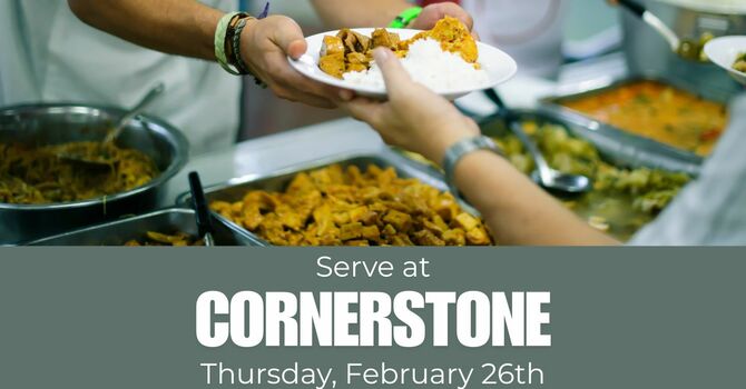 Serve at Cornerstone