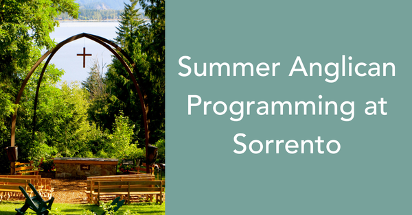 Sorrento Centre announces its Summer Anglican Programming