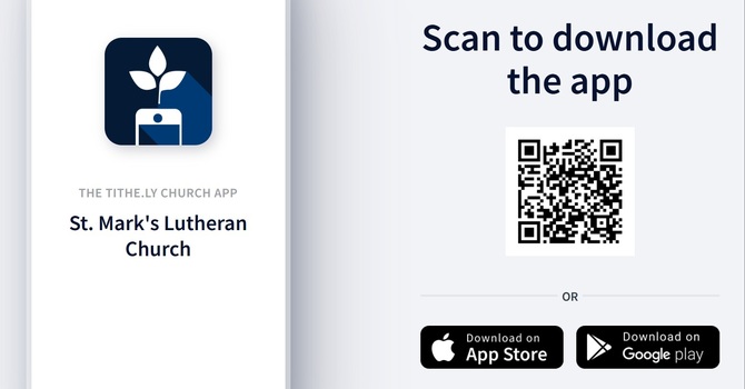 NEW! St Mark's Phone App image