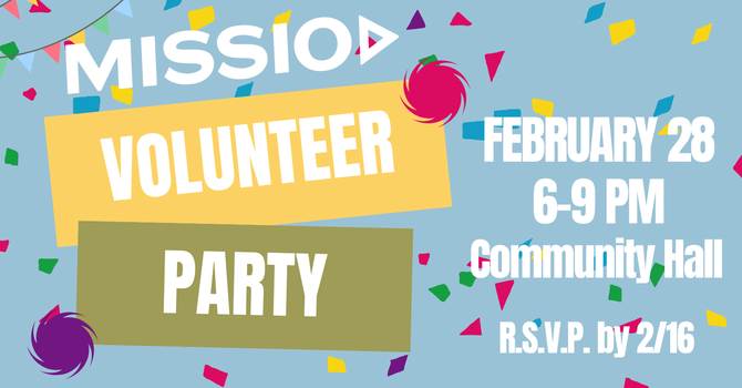 Volunteer Appreciation Party