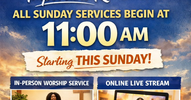 Important Service Time Reminder 