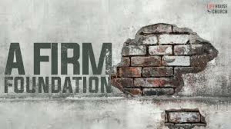 Building Your Life on a Strong Foundation