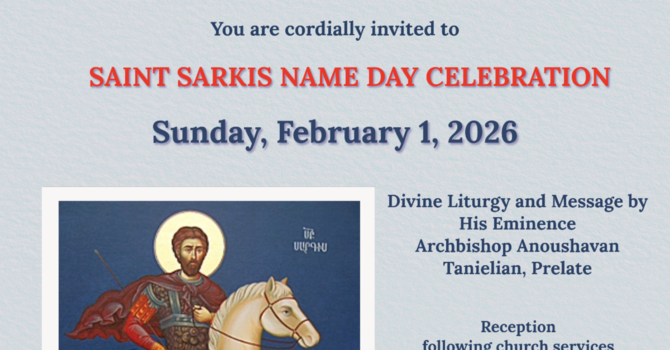 St. Sarkis Church Name Day Celebration
