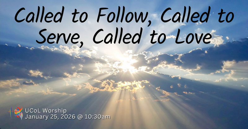Called to Follow, Serve & Love