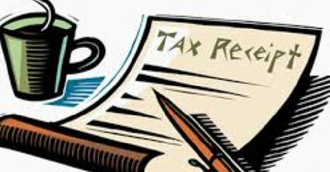 2025 Tax Receipts image
