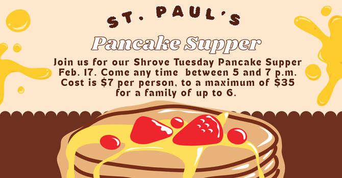 St. Paul's Pancake Supper