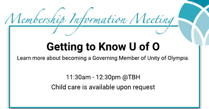 Membership Information Meeting