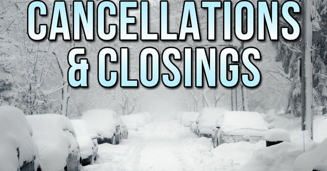Activity Cancellations for January 25