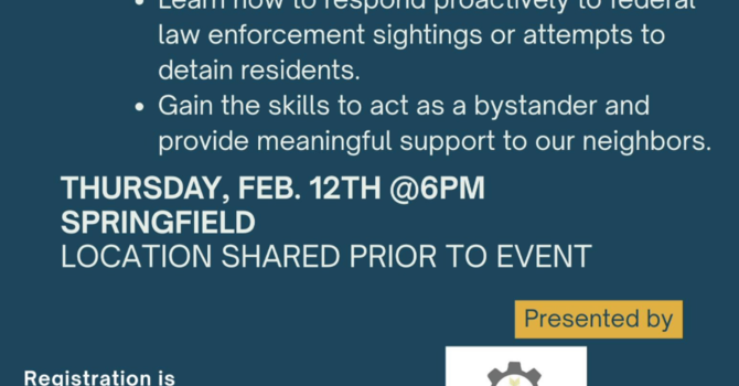 Bystander Training (PVP, ACLU, PVWC, LUCE)