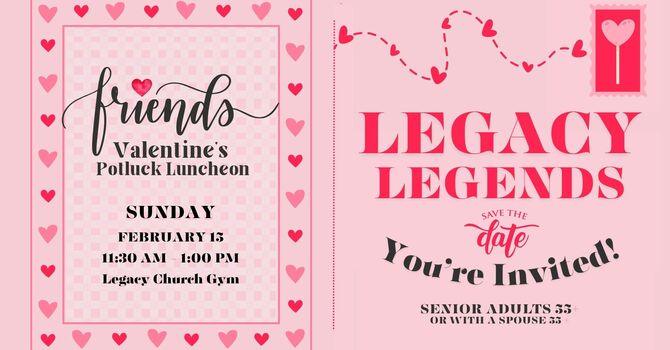 Legacy Legends Potluck
