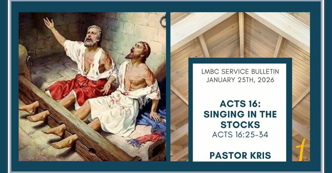 Bulletin for Sunday, February 22nd, 2026