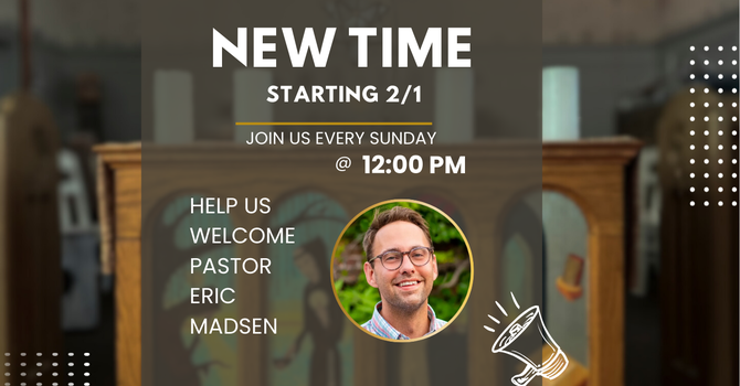 Sunday Liturgy NEW TIME 12PM
