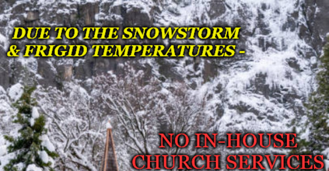 No In-House Services Sunday, 01/25/26