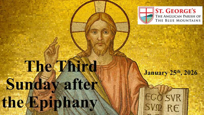 The Third Sunday After Epiphany