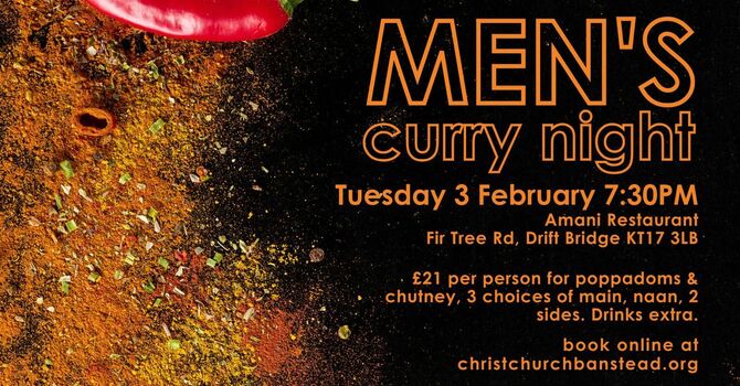Mens Curry Evening