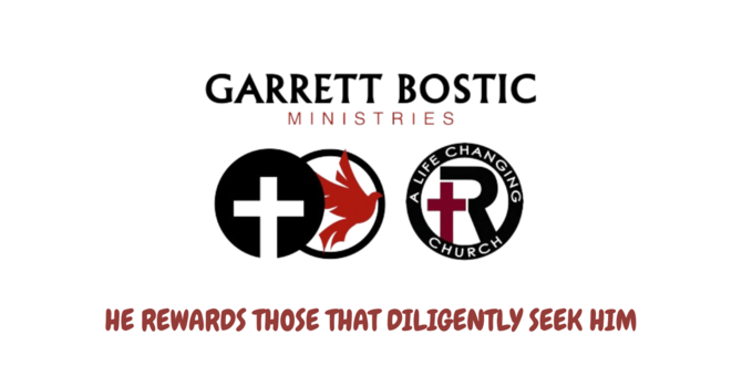 He Rewards Those That Diligently Seek Him