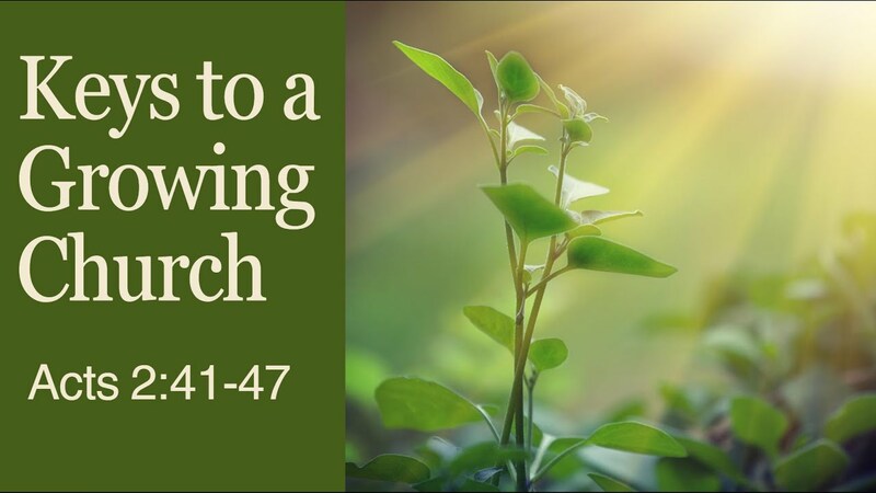 "Keys to a Growing Church"