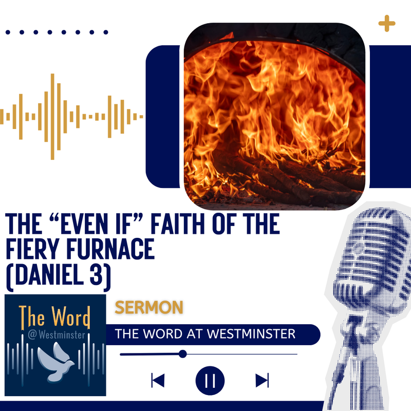 The “Even If” Faith of the Fiery Furnace (Daniel 3 - Sermon)