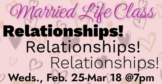 Relationships! Relationships! Relationships!