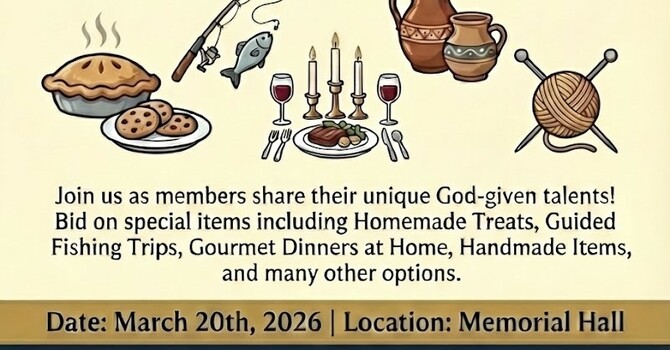 GIFTS AND TALENTS AUCTION NIGHT!!