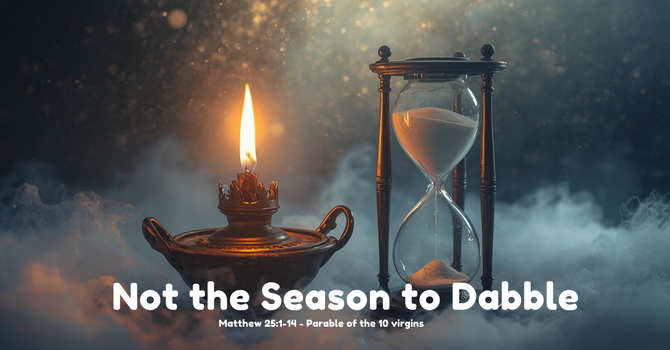 Not the Season to Dabble image