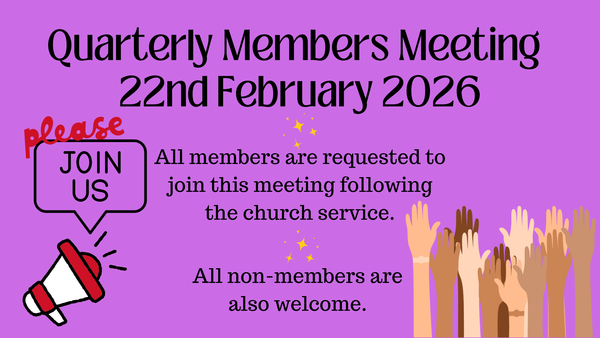 QUARTERLY MEMBERS MEETING